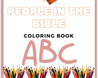 ABC Bible colouring book