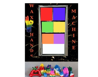 Wax Hands Electronic Machine Open Close Manually Or From Smartphone Plus Six Hours Seminar How to Make Carved Candles