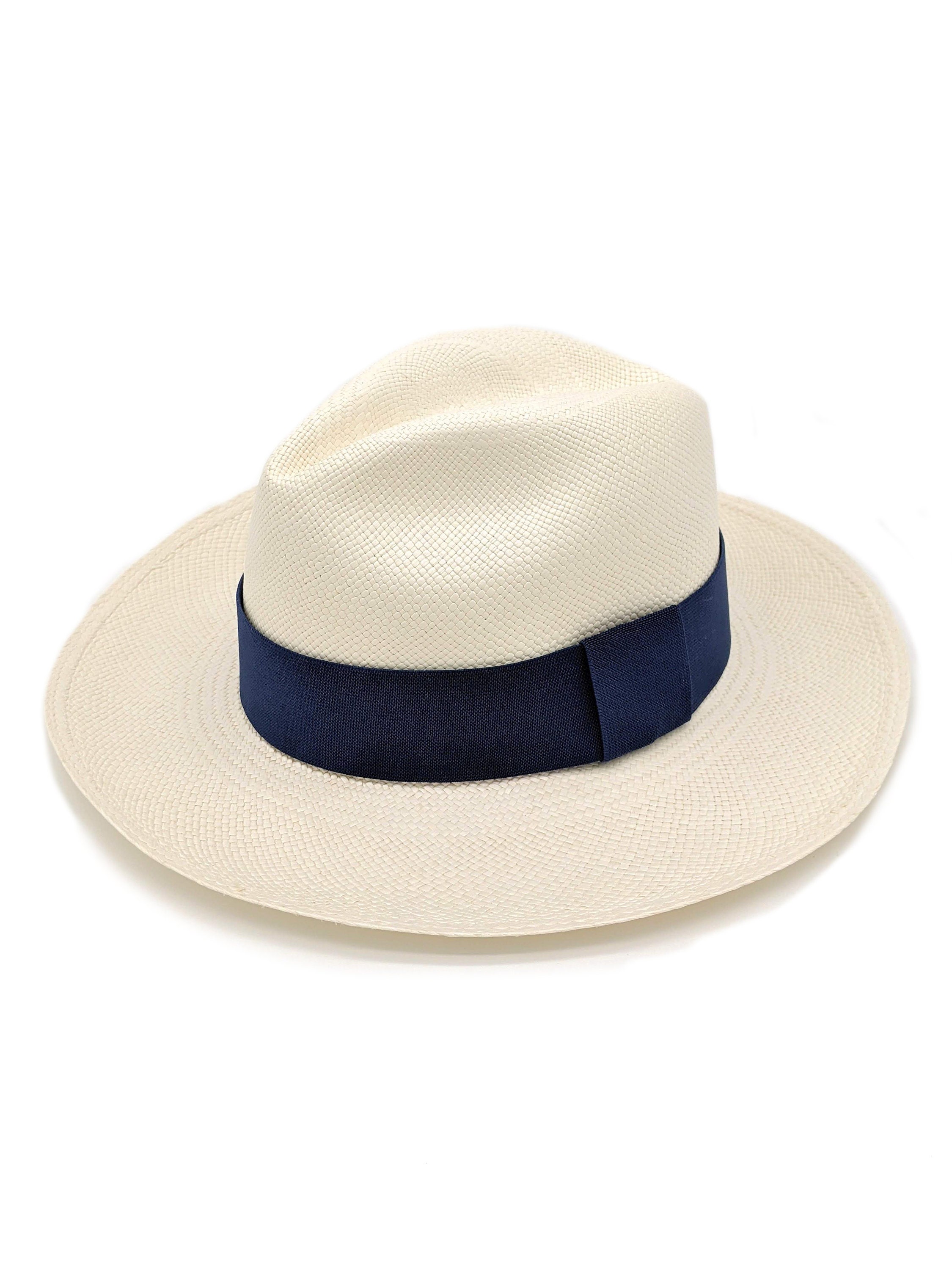 Navy Panama Hat 