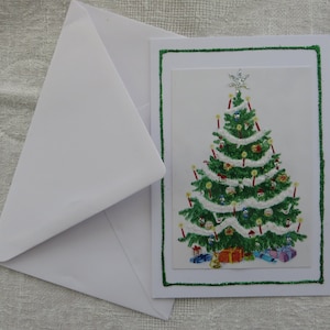 Weihnachtskarte Christbaum
