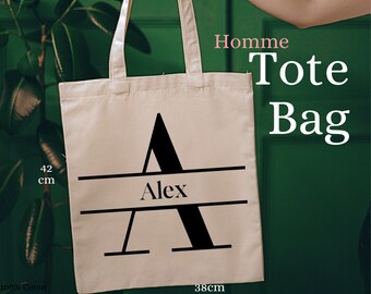 Tote bag personnalisé idée cadeau homme tote bag personnalisé Cadeau papa cadeau original fête des pères