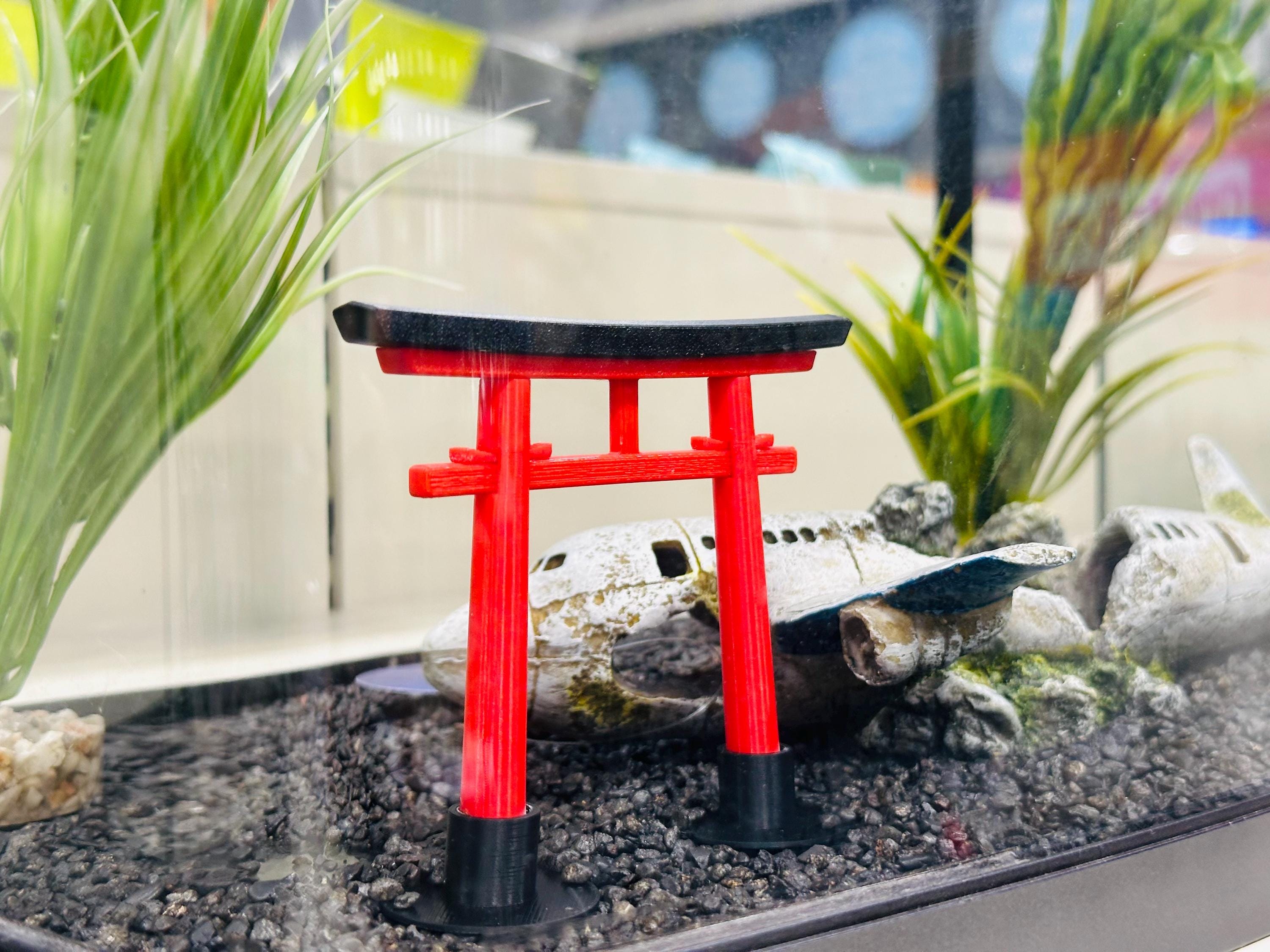 Oriental Fish Tank Decorations Etsy