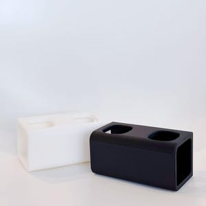 Dual Philips Sonicare Toothbrush Holder: 3D Printed Bathroom Organizer