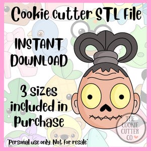 Shrunken Head Cookie Cutter STL File