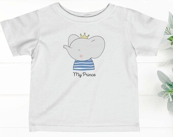 Cute baby shirt, funny baby shirt, infant shirt, My Prince Infant Tee shirt