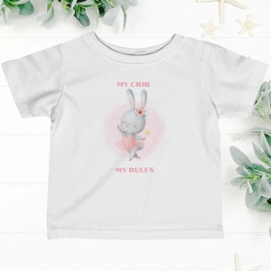 Baby shirt, funny kids shirts, funny infant shirts, baby bunny shirt