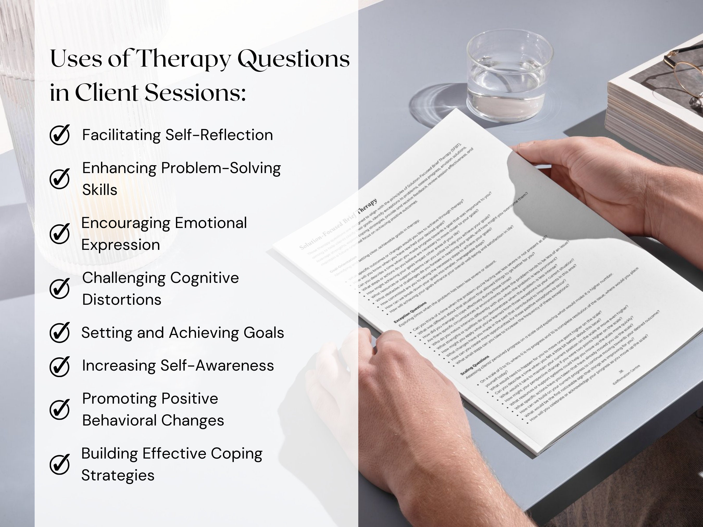 3000 Counseling Therapy Questions, Interventions Therapist Tools CBT ...