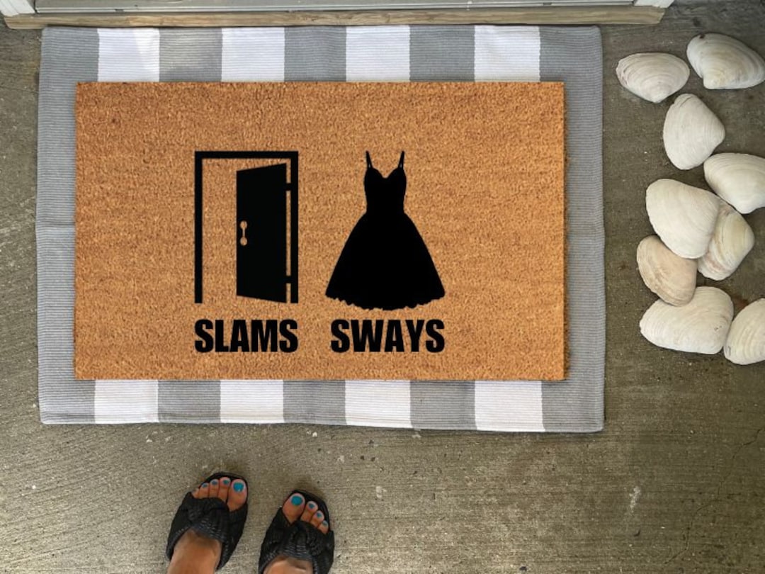 Thunder Road Bruce Springsteen Doormat - Screen Door Slams, Mary's
