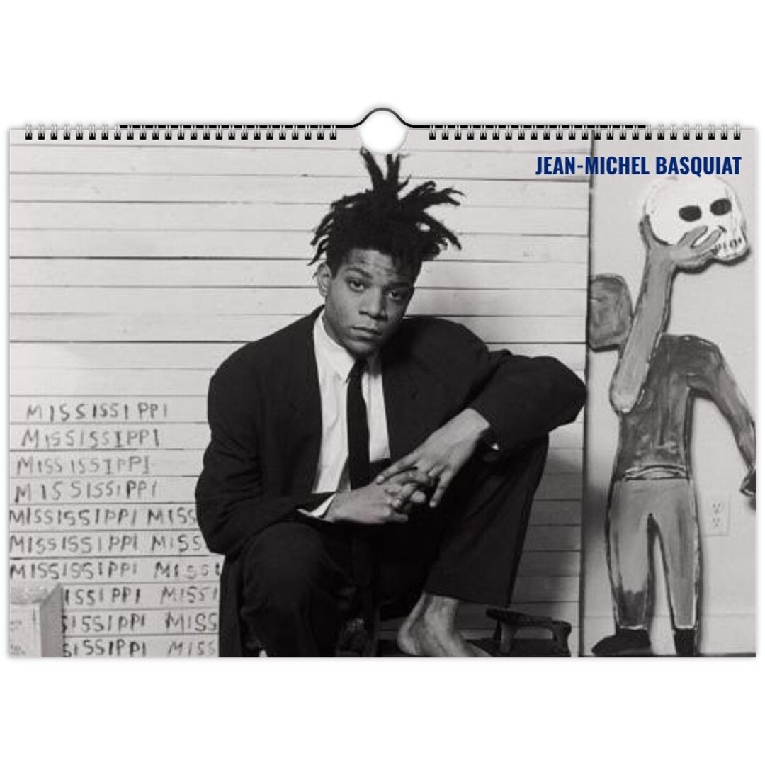 Calendar 2024 ART Jeanmichel Basquiat no Shipping to US & CA Link