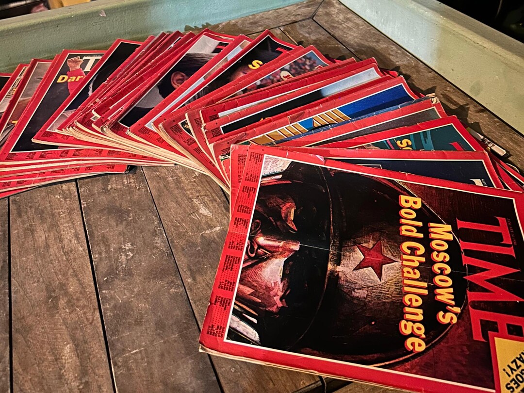 Vintage Time Magazine Collection 1979-1980 30 Issues in Excellent ...