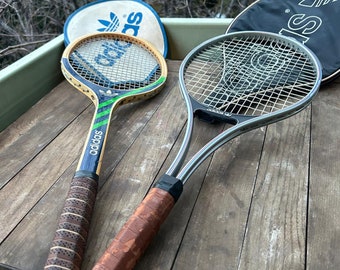 Timeless Tennis: Vintage Adidas Rackets Set