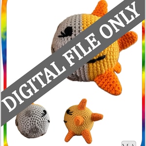 Sun and Moon Stuffie Crochet PATTERN