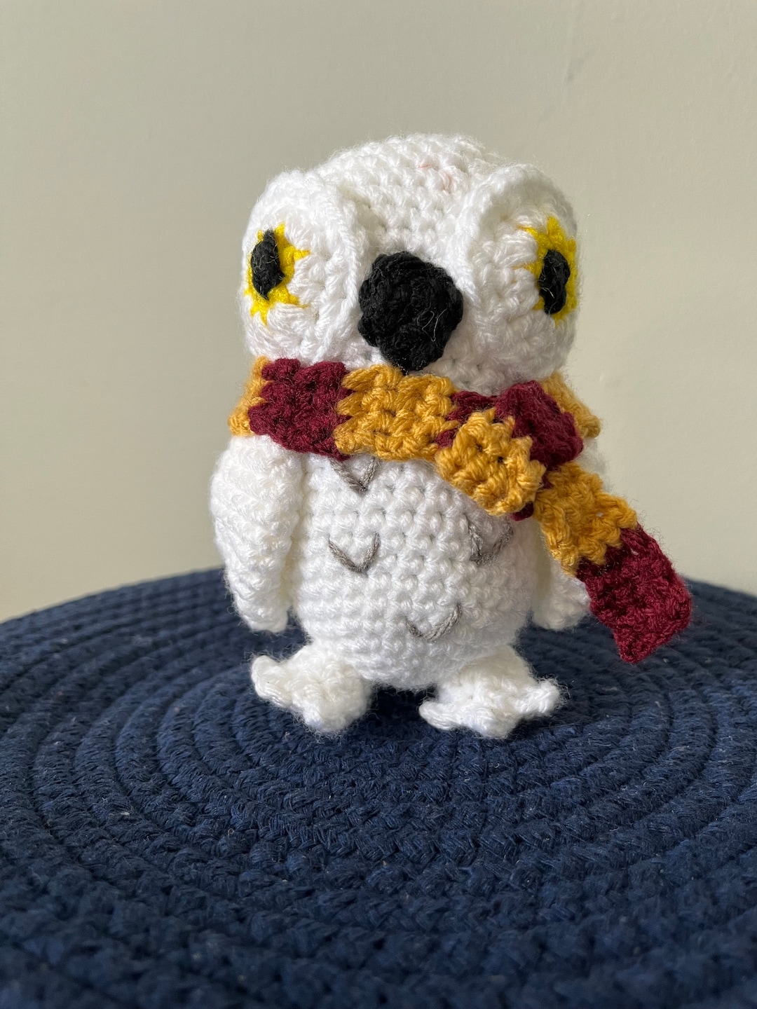 Hedwig Stuffed Animal Amigurumi Etsy