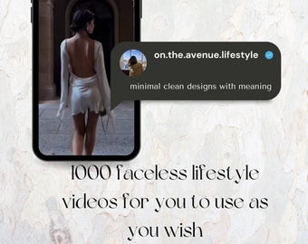 1000 Faceless Digital Marketing Videos, Faceless Videos, MRR Videos, Faceless Instagram YouTube Videos, Faceless Digital Marketing, Reels