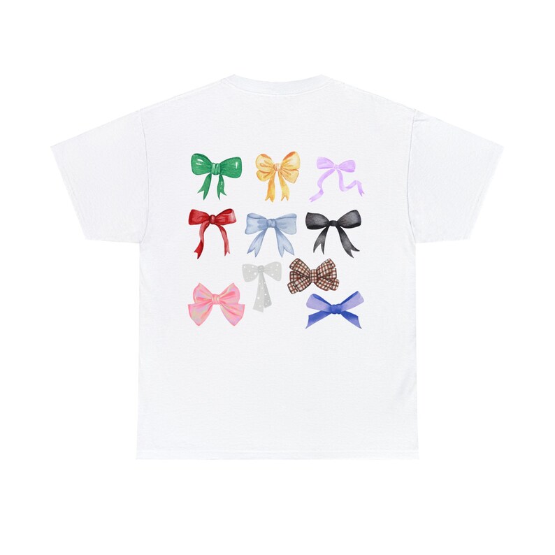 Albums as Bows Tshirt, TS Valentine's Gift, Cute Bow Tshirt, Girly
