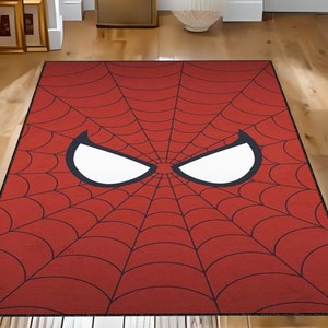 Spider Man Rug, Amazing Spiderman Rug, 3D Vortex Rug, Gift for Her Rug ...