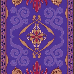 Aladdin's and Flying Carpet Rug, Aladdin's Rug, Aladdin Rug, Modern ...