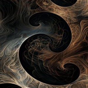 Floor Rug, Marble Rug, Abstract Swirl Area Rug, Modern Black and Brown ...