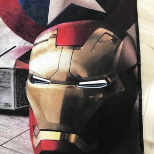Amazing Iron Man Rug, Kids Room Rug, Custom Gift Rug, Avenger Rug ...