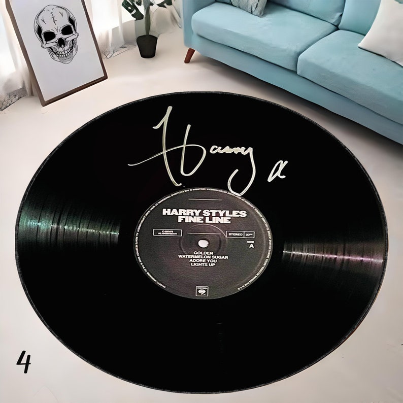 Rock Rugs Record Signed Rug Rock Legends Rugs ACDC, Music Plaque Rug ...