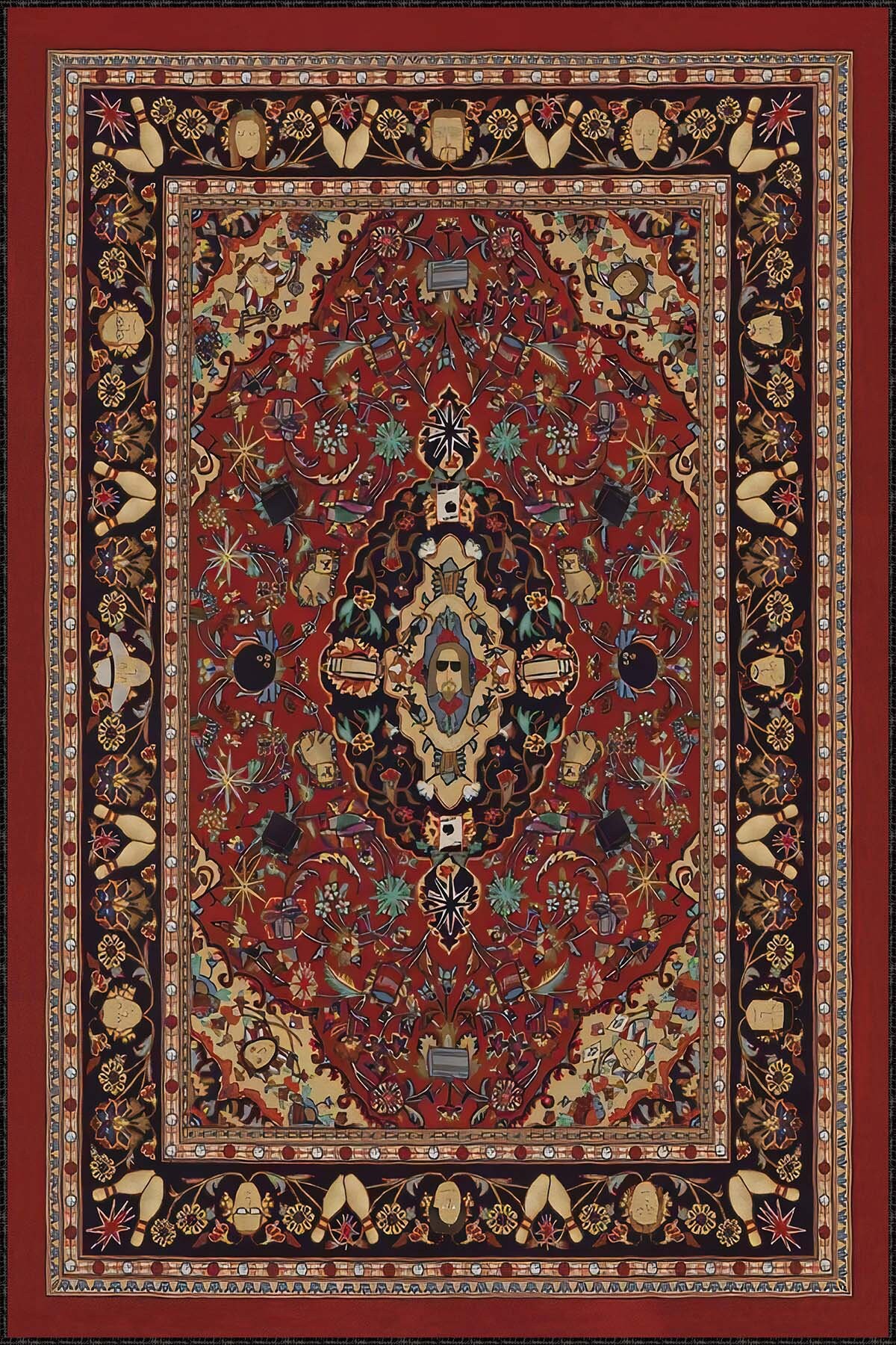 The Dude Abides Rug: Big Lebowski Movie Carpet, Non Slip Floor Rug ...