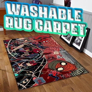 Amazing Spiderman Rug, Avenger Rug, Super Hero Rug, Spider Man Rug ...