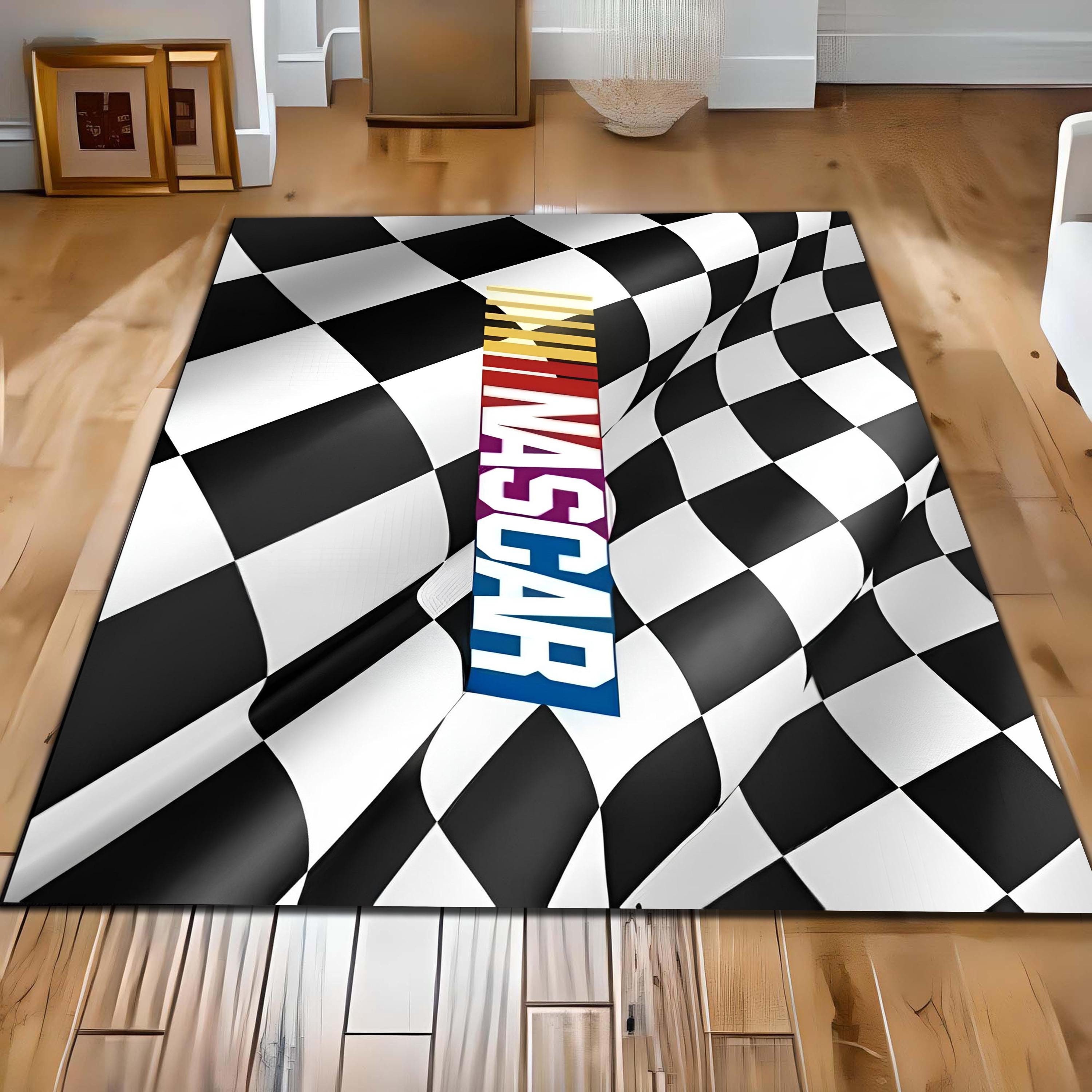 vintageラグ カーペット USA製 NASCAR レーシング 1068 vintageラグ カーペット USA製 NASCAR レーシング 1068 - メルカリ