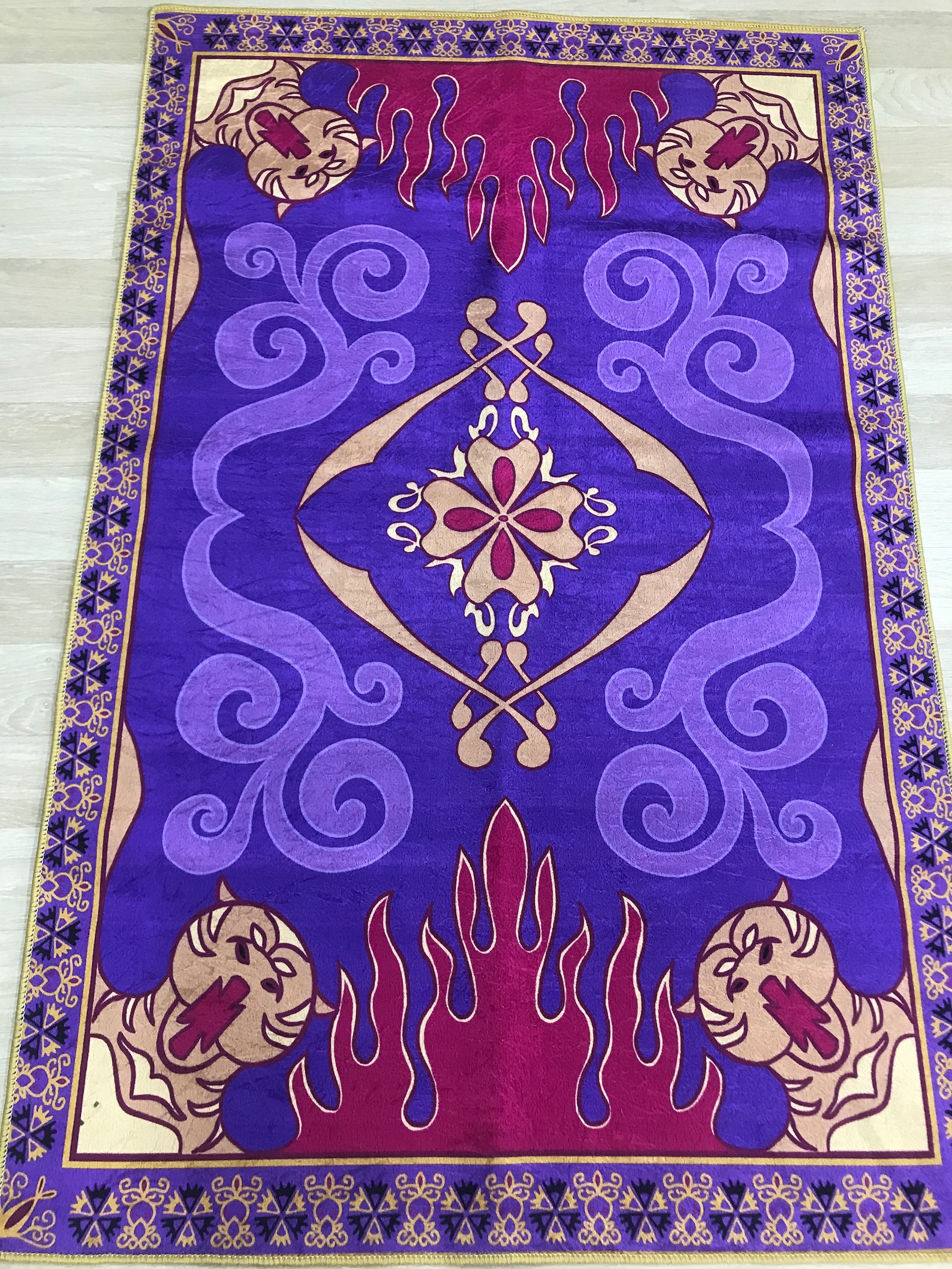 Aladdin's and Flying Carpet Rug, Aladdin's Rug, Aladdin Rug, Modern ...