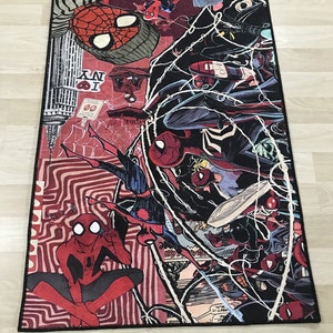 Amazing Spiderman Rug, Avenger Rug, Super Hero Rug, Spider Man Rug ...