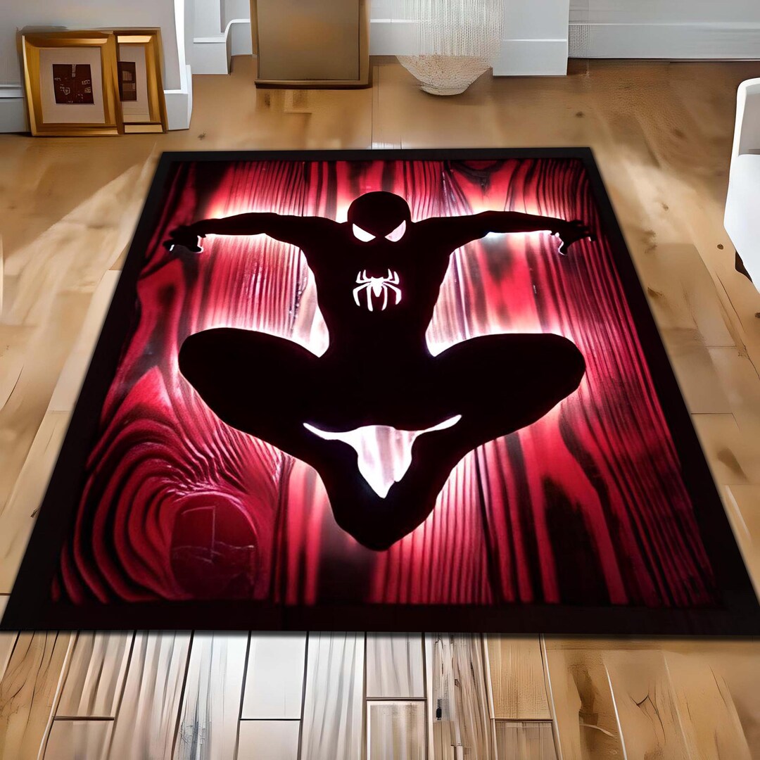 Amazing Spider Man Rug, Spider Man Rug, Avenger Rug, Spiderman Rugs ...