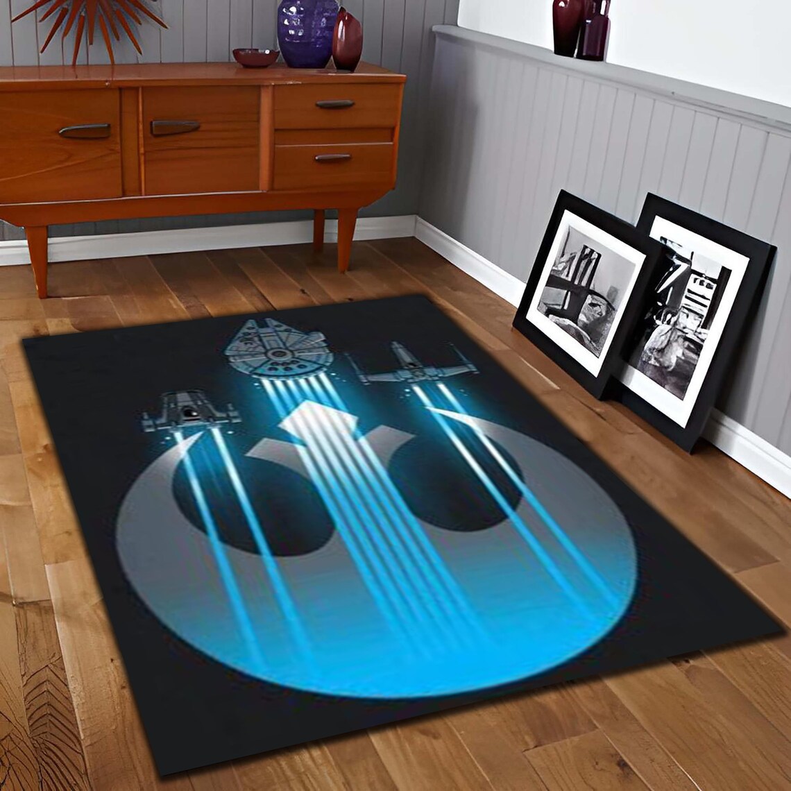 Starwars Rug, Star Wars Rug, Star Wars Fighter Planes, Star Wars Logo ...