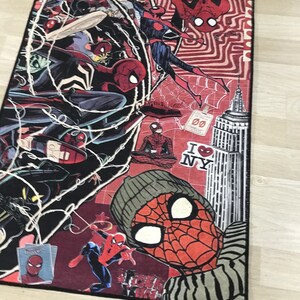 Amazing Spiderman Rug, Avenger Rug, Super Hero Rug, Spider Man Rug ...