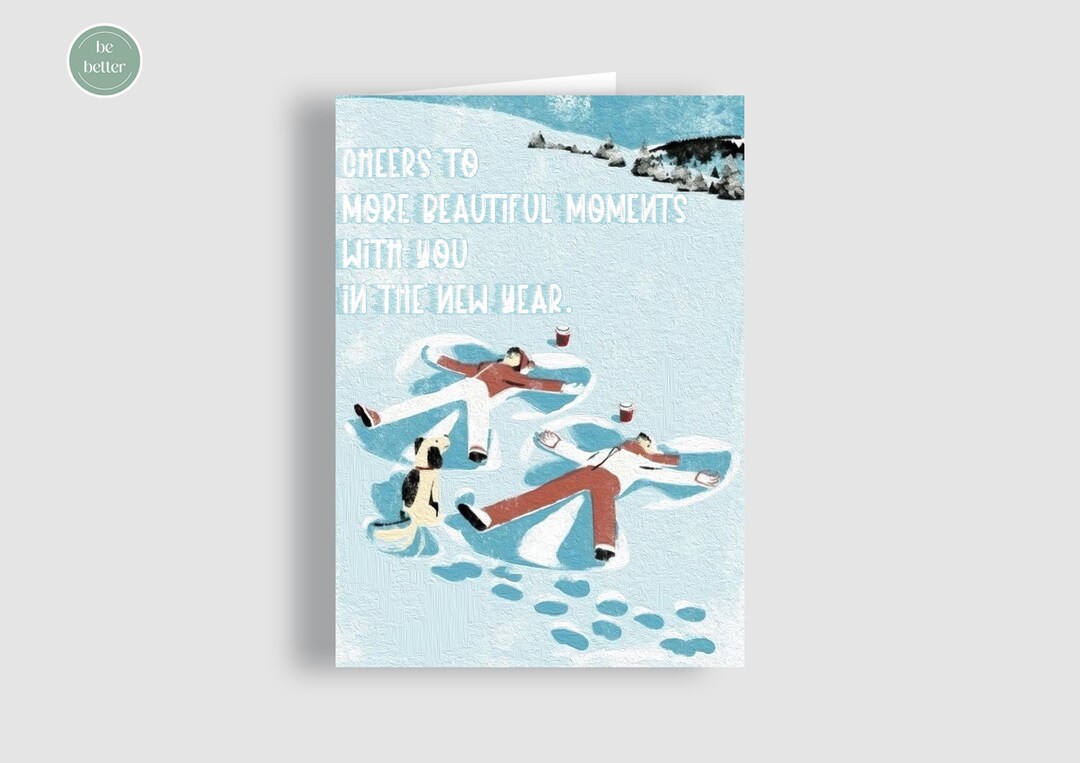 Christmas Card, Romantic Christmas Card, Printable Christmas Card ...
