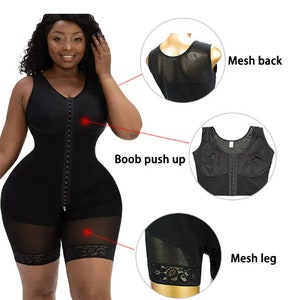 Postpartum Shapewear for Women Full Body Colombian Girdles Belly Slimming  Fajas Shaping Body Shaper Stomach Compression Garment - AliExpress