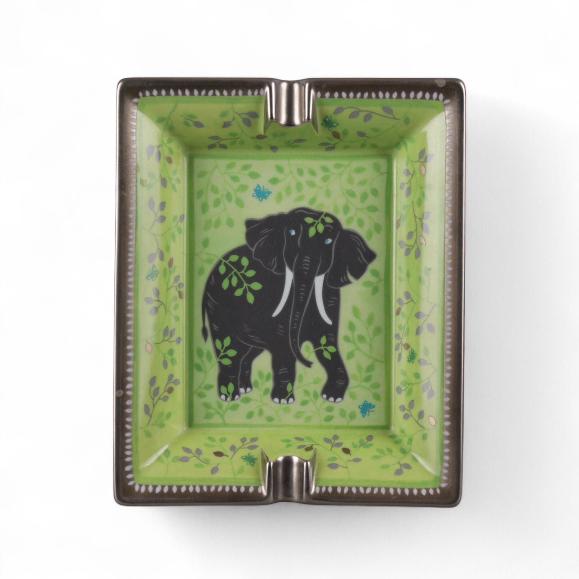 HERMES アシュトレイ Hermes Authentic Siesta Ash Tray Small Items Square Mini
