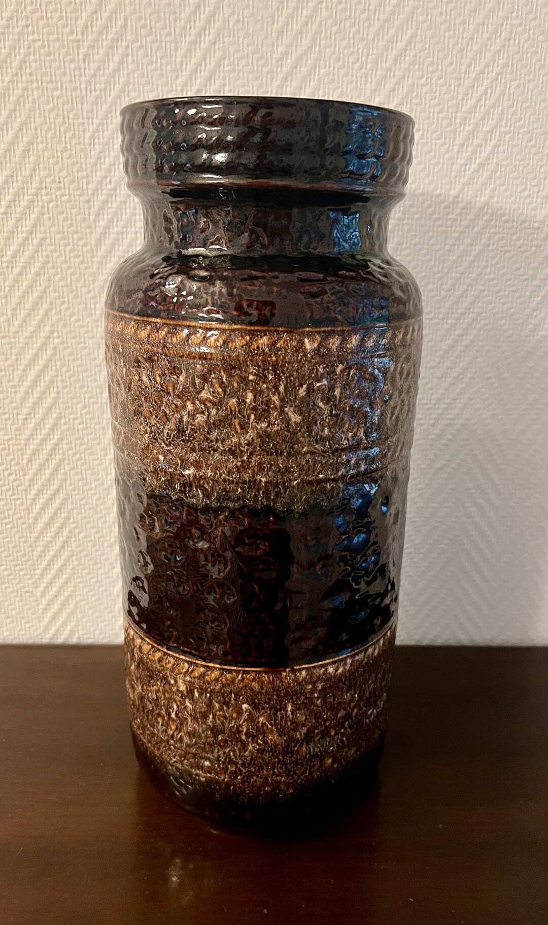 Large Vase by Bay Brown Floor Vase Umbrella Stand Etsy