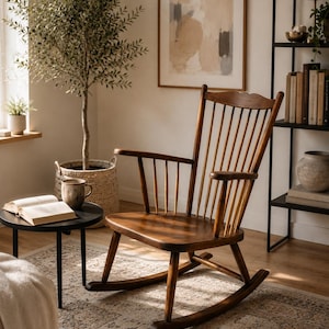 Antique rocking chair 1900s - Etsy 日本