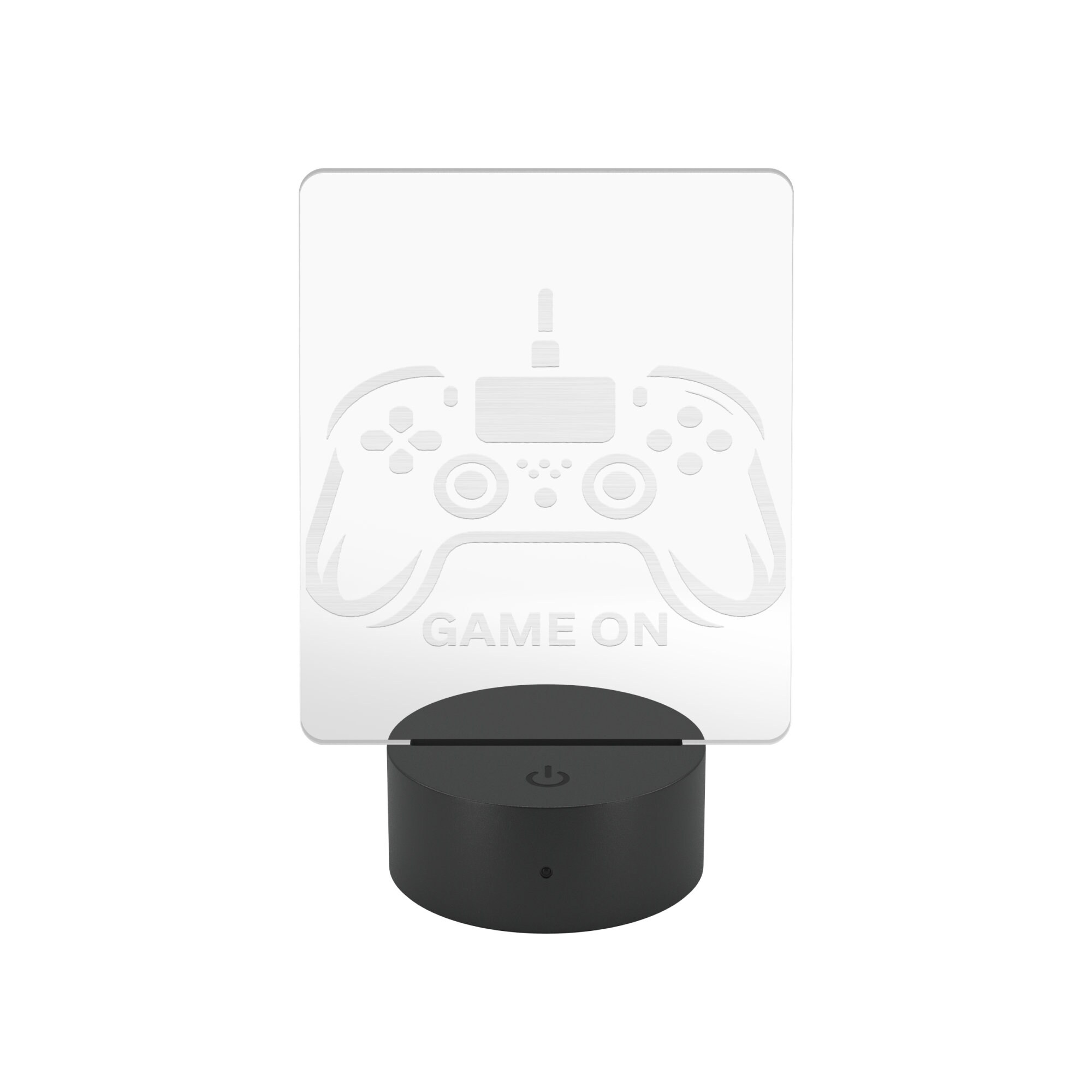 Gaming Controller Rectangle Acrylic LED Sign Gift for Gamer Gift for ...