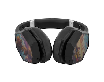 Gaming Headphones Gaming Gear Noise Canceling Wireless Cool Design  Women Men Computer Tech Workout Bluetooth Gamer Headset Gaming Tech