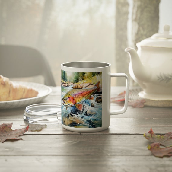 20oz ceramic campfire coffee mugs Ceramic Campfire Mug – Mountain Thunder Coffee main image 0