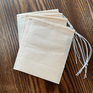 10 pack of paper tea filters | Perfect for the new loose leaf tea drinker