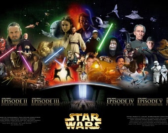 Tous les films Star Wars 4K Ultra HD Clé USB