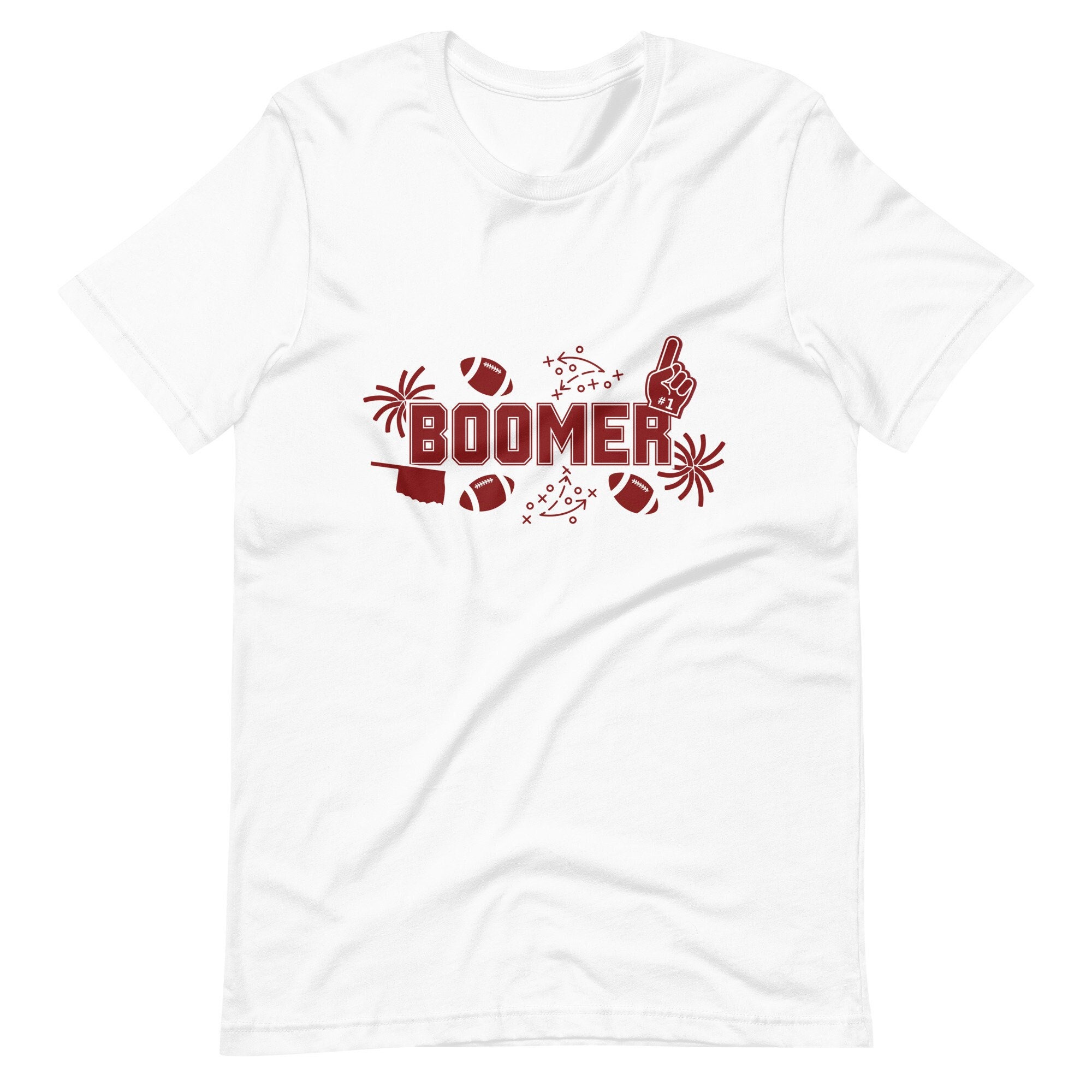 Boomer Sooner OU University of Oklahoma Football Shirt Etsy