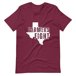 Farmers Fight! Texas A&M Game Day T-Shirt Maroon