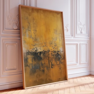 Gold Abstract Art, Textured Wall Art, Modern Abstract, Black Gold Decor, Luxury Wall Art, Printable Art, Digital Download, Living Room Art