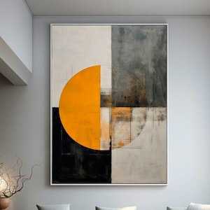 Contemporary Printable Wall Art | Geometric Abstract Painting | Digital Download | Contemporary Art | Digital Large PRINTABLE | t-302