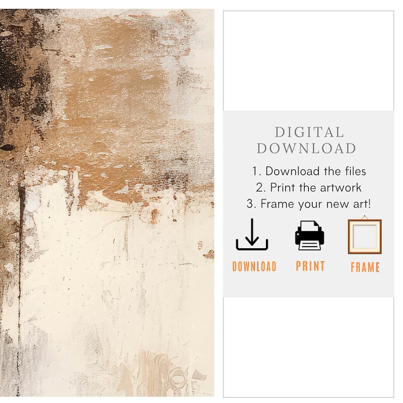 Black & Beige Artistic Print Shirt