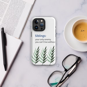 Siblings Tough Case for iPhone®