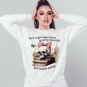 Just a girl who loves dirty fairytales. sublimation png, download