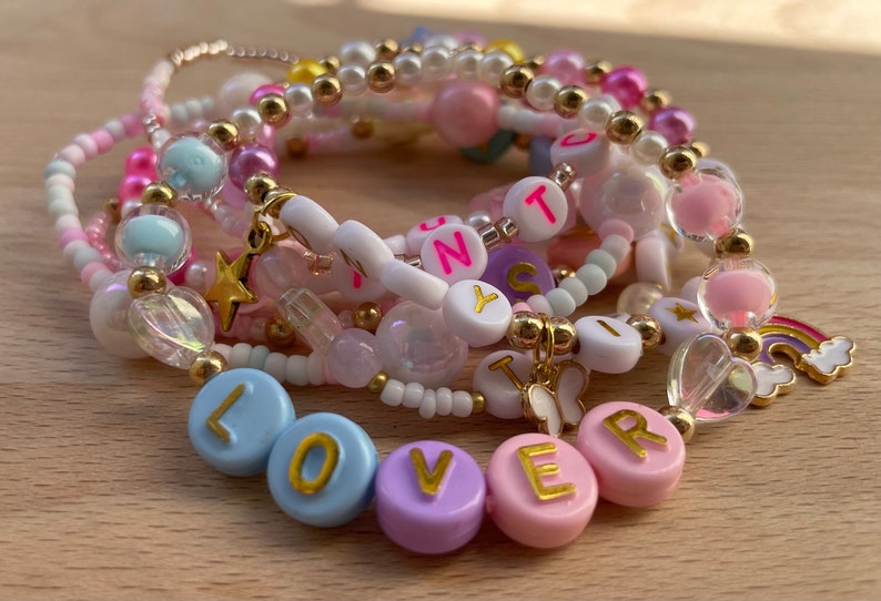 Pulseras de la amistad de Taylor Swift Lover (5)